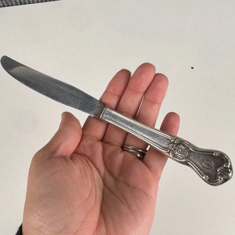 Unbranded vintage silver